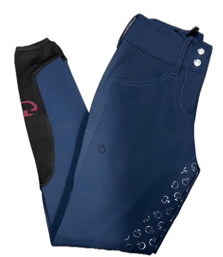 Cavalleria Toscana Dames American Full Grip Classic Hoge Taille Rijbroek Dames Rijbroeken - Maddelin Equestrian Cavalleria Toscana