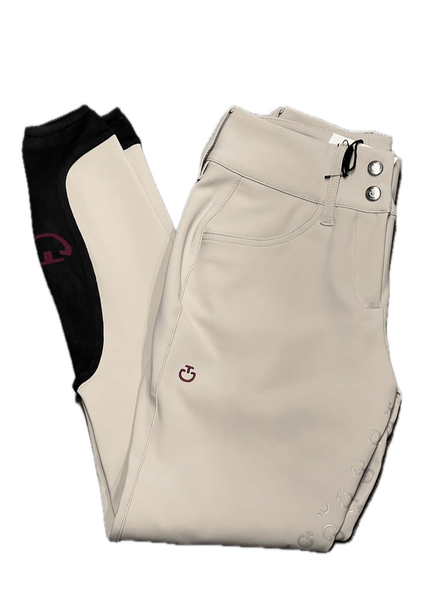 Cavalleria Toscana Dames American Full Grip Classic Hoge Taille Rijbroek Dames Rijbroeken - Maddelin Equestrian Cavalleria Toscana