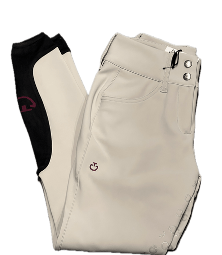 Cavalleria Toscana Dames American Full Grip Classic Hoge Taille Rijbroek Dames Rijbroeken - Maddelin Equestrian Cavalleria Toscana