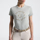 Cavalleria Toscana Dames Floral Embroidery T-Shirt Dames Shirts - Maddelin Equestrian Cavalleria Toscana