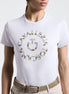 Cavalleria Toscana Dames Floral Embroidery T-Shirt Dames Shirts - Maddelin Equestrian Cavalleria Toscana