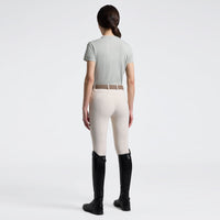 Cavalleria Toscana Dames Floral Embroidery T-Shirt Dames Shirts - Maddelin Equestrian Cavalleria Toscana