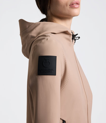 Cavalleria Toscana Dames Perforated Jersey Softshell Dames Jassen - Maddelin Equestrian Cavalleria Toscana