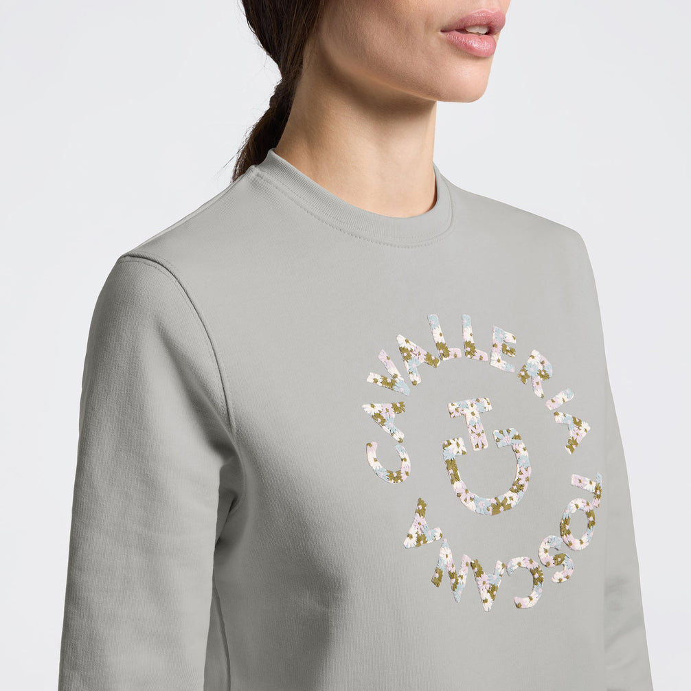Cavalleria Toscana Dames Sweater Floral Dames Truien & Sweaters - Maddelin Equestrian Cavalleria Toscana