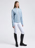 Cavalleria Toscana Dames Technical Crew Neck Sweatshirt met Rits Dames Truien & Sweaters - Maddelin Equestrian Cavalleria Toscana