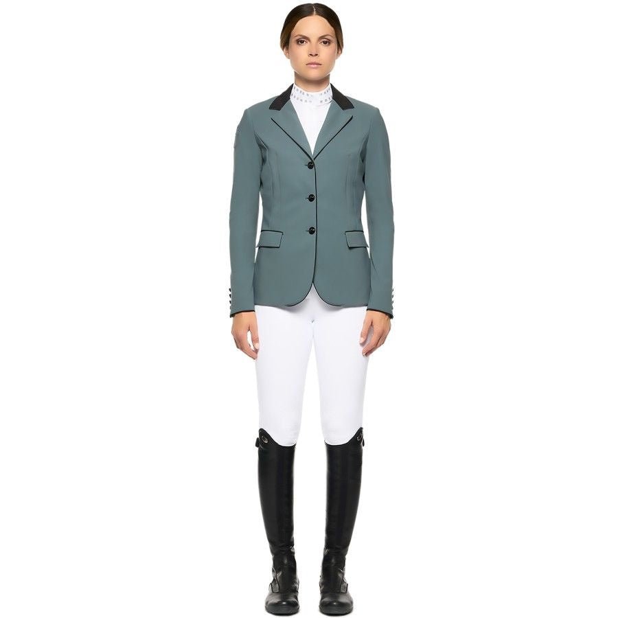 Cavalleria Toscana Dames Zip Rij Jas Wedstrijdjassen - Maddelin Equestrian Cavalleria Toscana