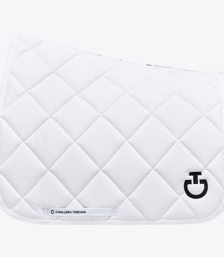 Cavalleria Toscana Diamond Quilted Jersey Dressage Zadeldek Zadeldoeken - Maddelin Equestrian Cavalleria Toscana