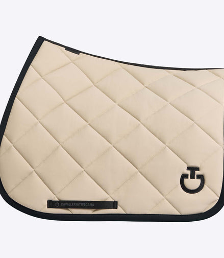 Cavalleria Toscana Diamond Quilted Jersey Jumping Zadeldek Zadeldoeken - Maddelin Equestrian Cavalleria Toscana