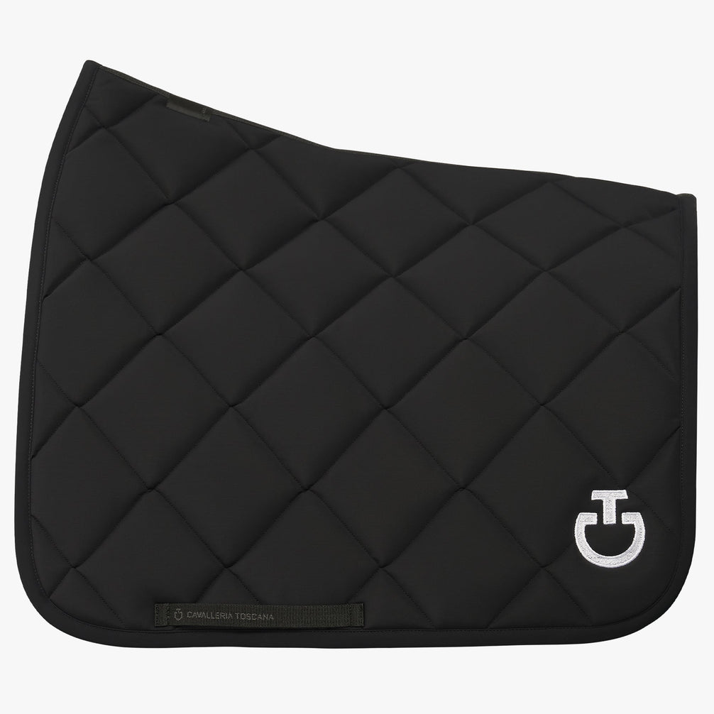 Cavalleria Toscana Diamond Quilted Jersey Zadeldek Zadeldoeken - Maddelin Equestrian