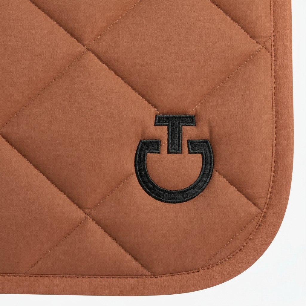 Cavalleria Toscana Diamond Quilted Jersey Zadeldek