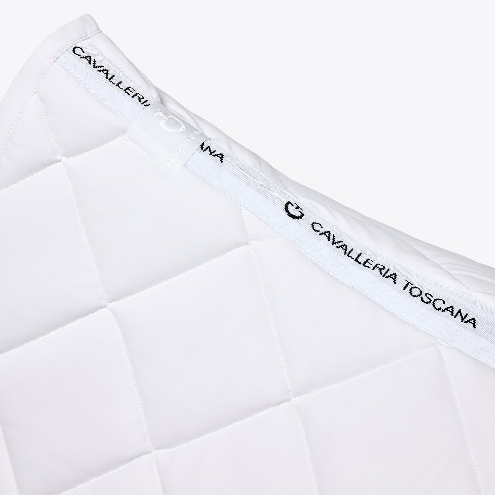 Cavalleria Toscana Diamond Quilted Jersey Zadeldek Zadeldoeken - Maddelin Equestrian Cavalleria Toscana
