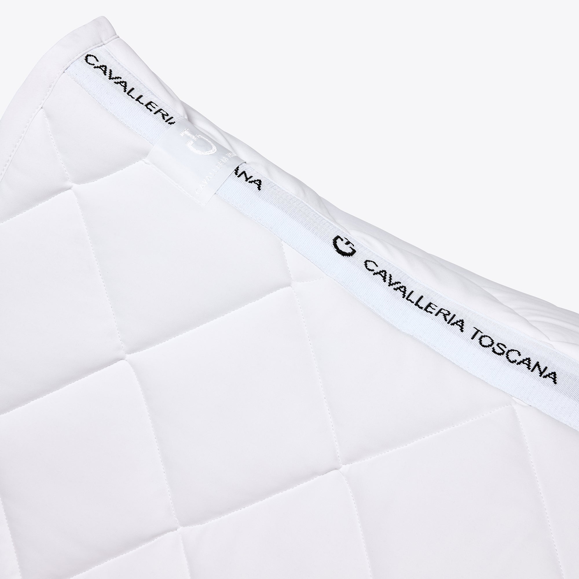 Cavalleria Toscana Diamond Quilted Jersey Zadeldek Zadeldoeken - Maddelin Equestrian Cavalleria Toscana