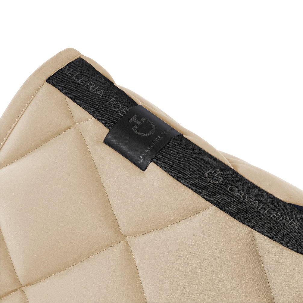 Cavalleria Toscana Diamond Quilted Jersey Zadeldek Zadeldoeken - Maddelin Equestrian