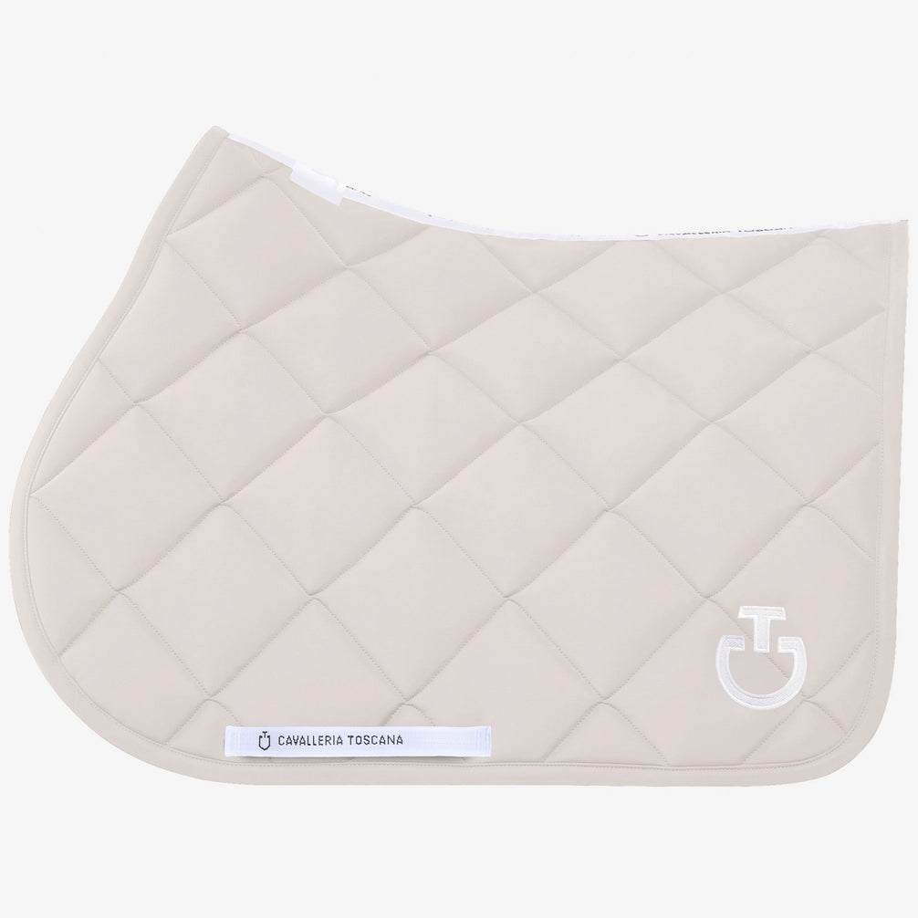 Cavalleria Toscana Diamond Quilted Jersey Zadeldek Zadeldoeken - Maddelin Equestrian