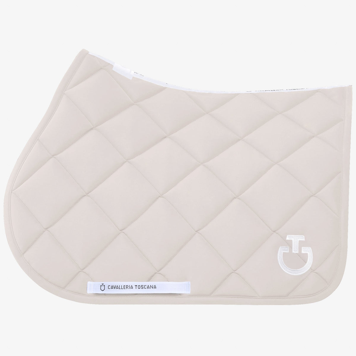 Cavalleria Toscana Diamond Quilted Jersey Zadeldek Zadeldoeken - Maddelin Equestrian