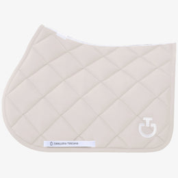 Cavalleria Toscana Diamond Quilted Jersey Zadeldek Zadeldoeken - Maddelin Equestrian