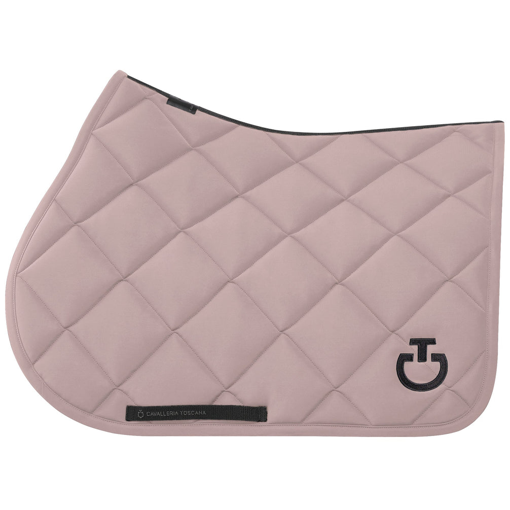 Cavalleria Toscana Diamond Quilted Jersey Zadeldek Zadeldoeken - Maddelin Equestrian