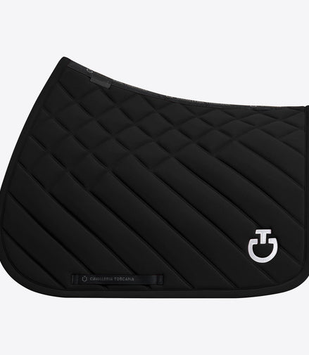 Cavalleria Toscana Diamonds & Lines Quilted Zadeldek Zadeldoeken - Maddelin Equestrian Cavalleria Toscana
