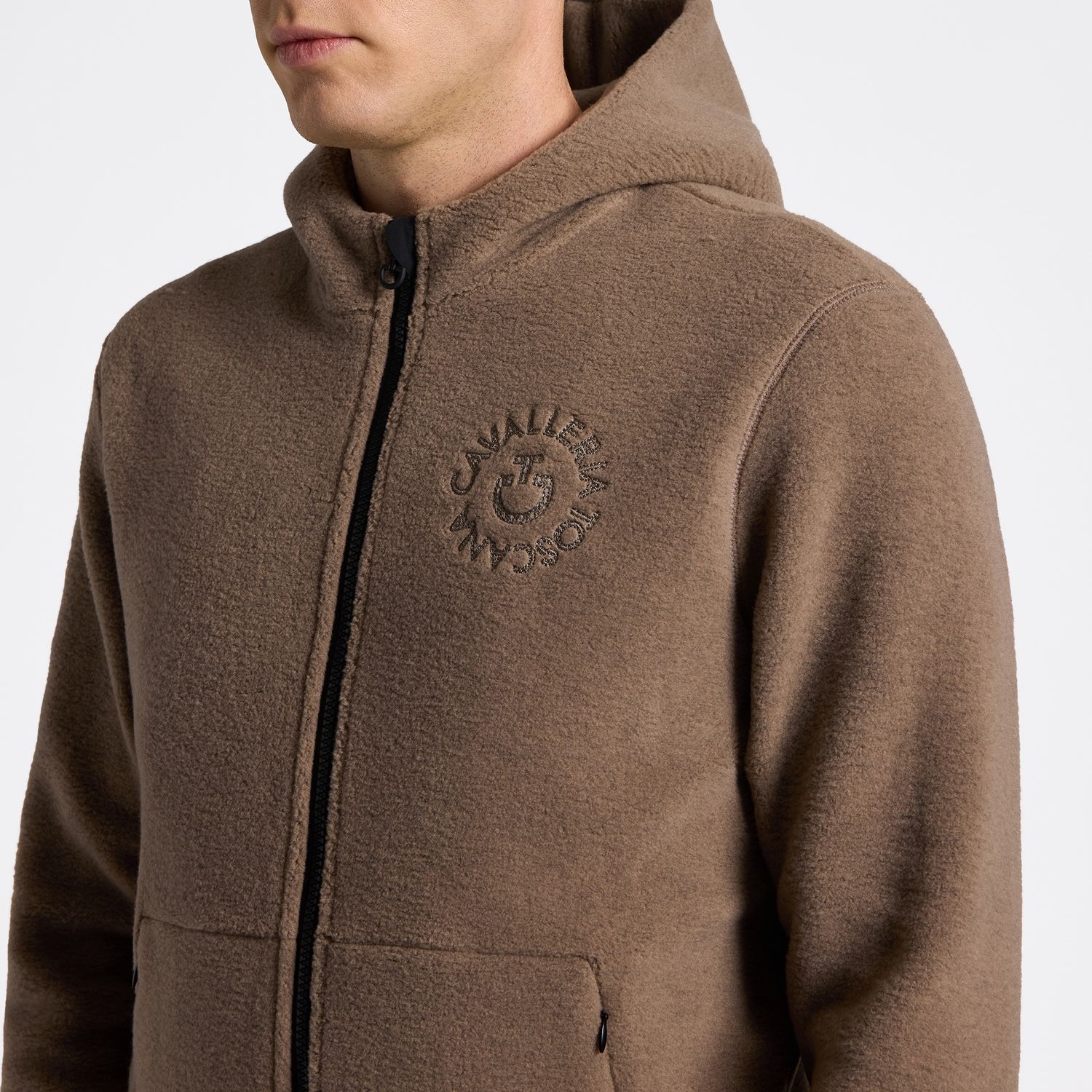 Cavalleria Toscana Fleece Zip Hoodie Heren Heren & Unisex - Maddelin Equestrian Cavalleria Toscana