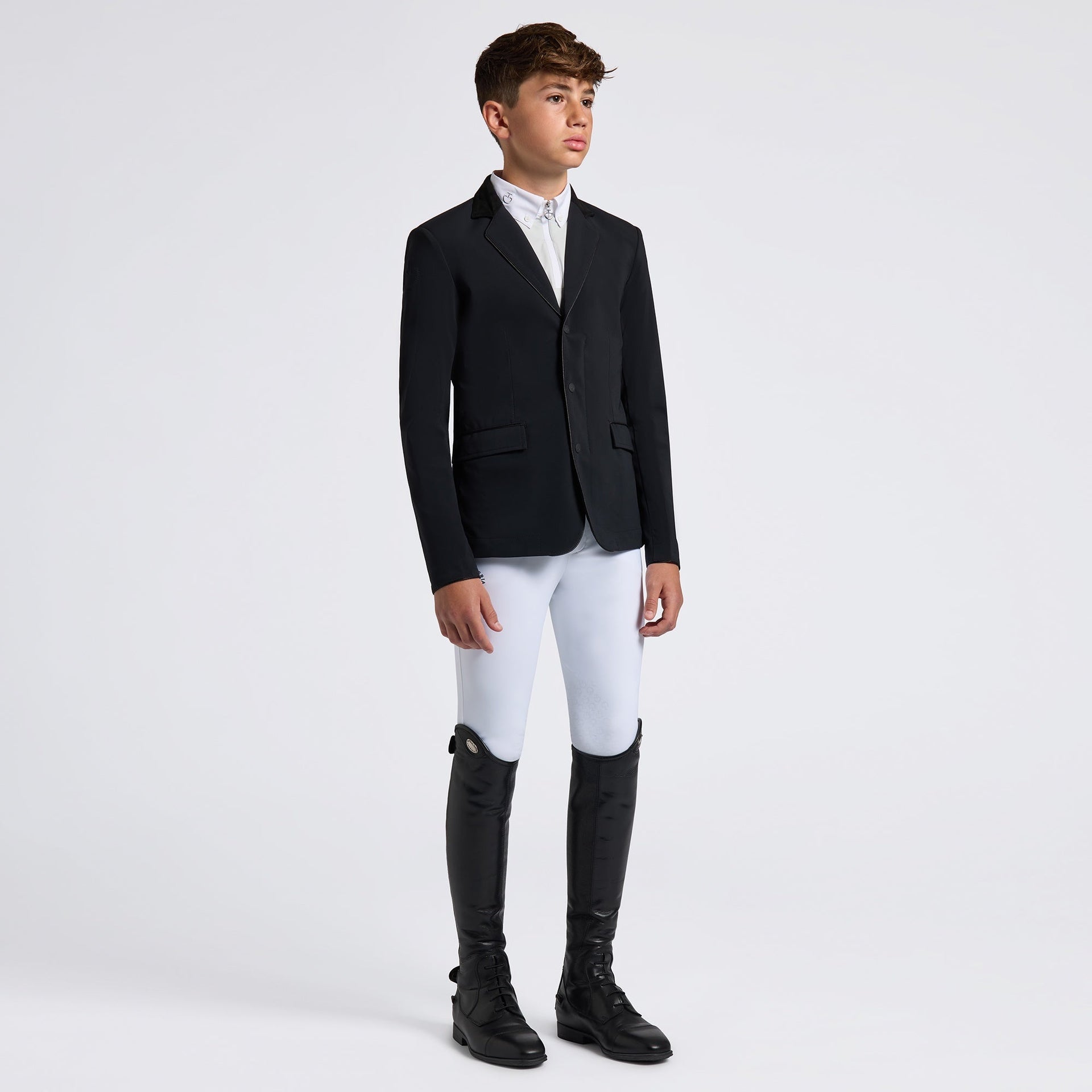 Cavalleria Toscana GP Jongens Zip Wedstrijd Jas Wedstrijdjassen - Maddelin Equestrian Cavalleria Toscana