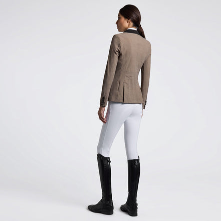 Cavalleria Toscana GP Riding Jacket – Beige Fantasie Wedstrijdjassen - Maddelin Equestrian Cavalleria Toscana