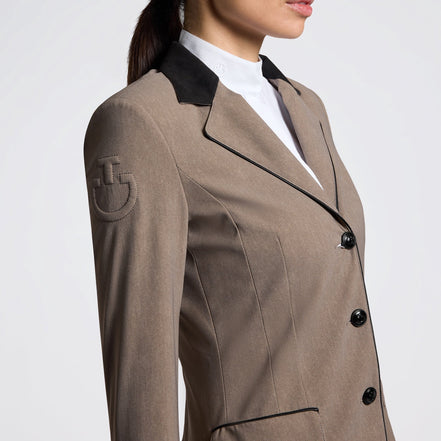 Cavalleria Toscana GP Riding Jacket – Beige Fantasie Wedstrijdjassen - Maddelin Equestrian Cavalleria Toscana