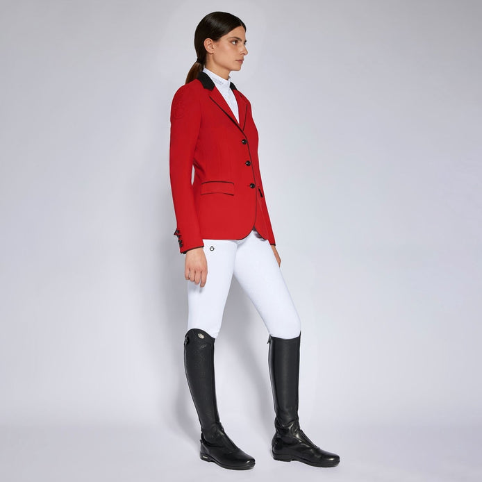 Cavalleria Toscana GP Riding Jacket Red Wedstrijdjassen - Maddelin Equestrian Cavalleria Toscana