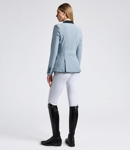 Cavalleria Toscana Gp Wedstrijdjas Dames Fog Blue Wedstrijdjassen - Maddelin Equestrian Cavalleria Toscana
