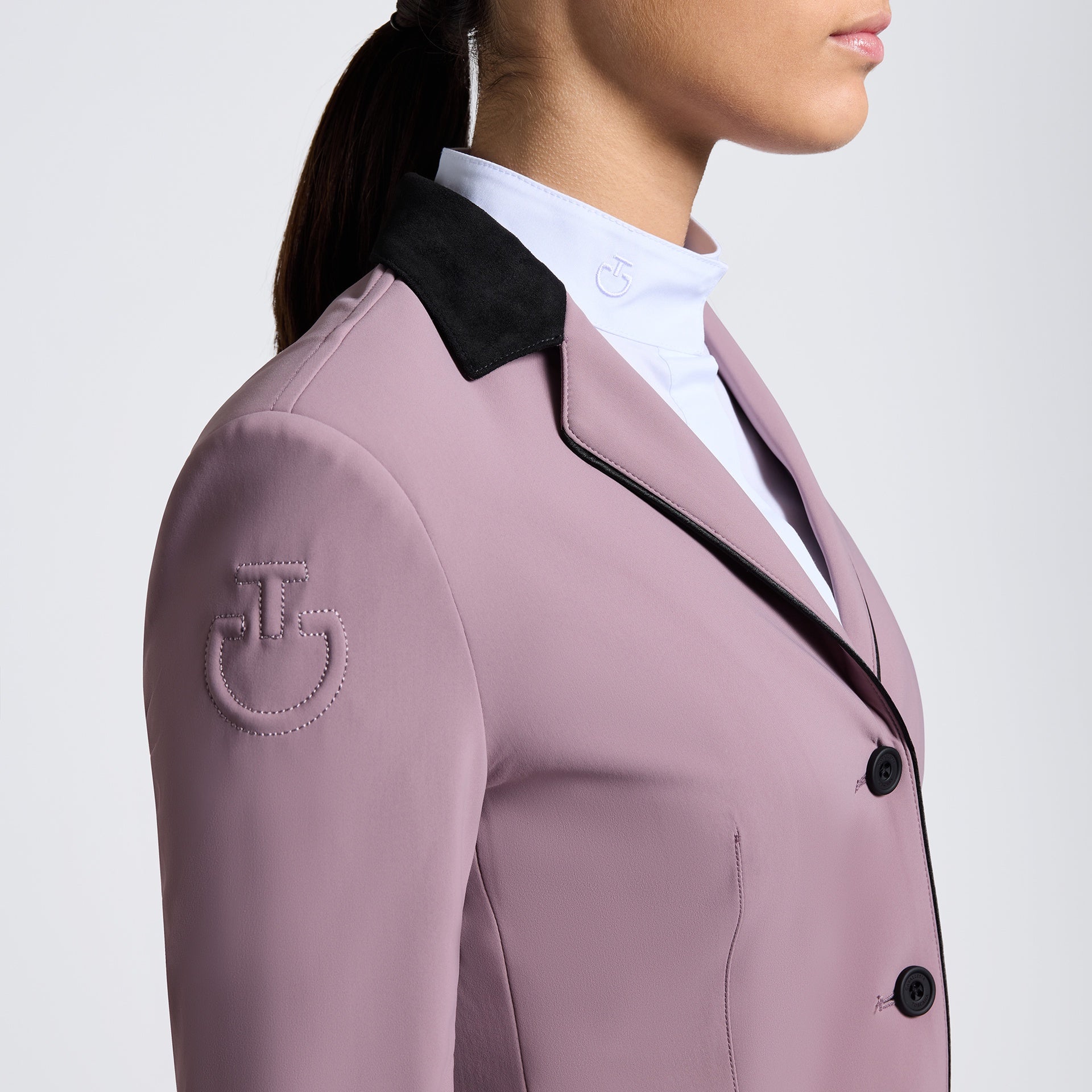 Cavalleria Toscana GP Young Rider Jacket Grape Shake Wedstrijdjassen - Maddelin Equestrian Cavalleria Toscana
