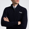 Cavalleria Toscana Heren Merino Half Zip Turtleneck Sweater Heren Shirts & sweaters - Maddelin Equestrian Cavalleria Toscana