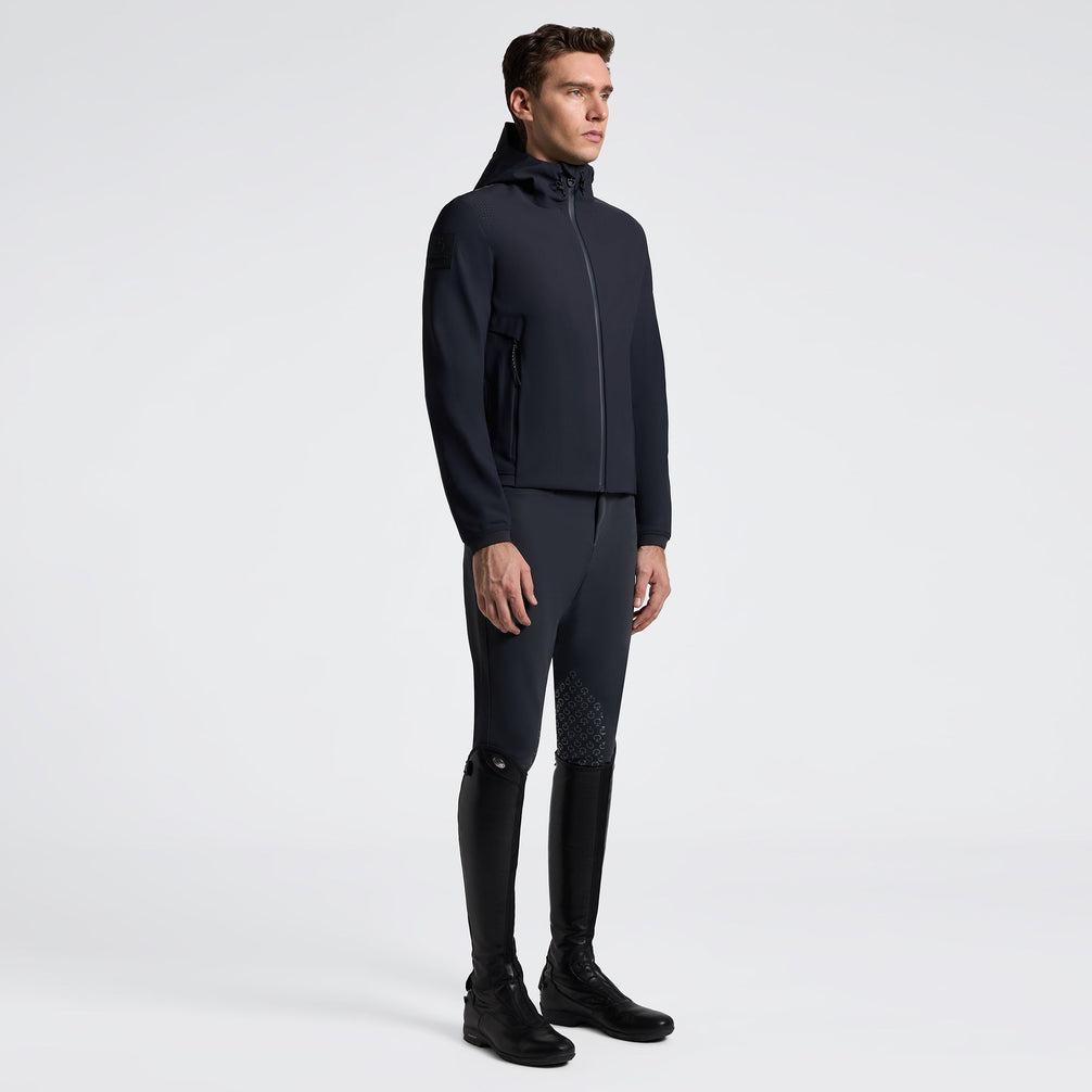 Cavalleria Toscana Heren Perforated Jersey Softshell Heren Jassen - Maddelin Equestrian Cavalleria Toscana
