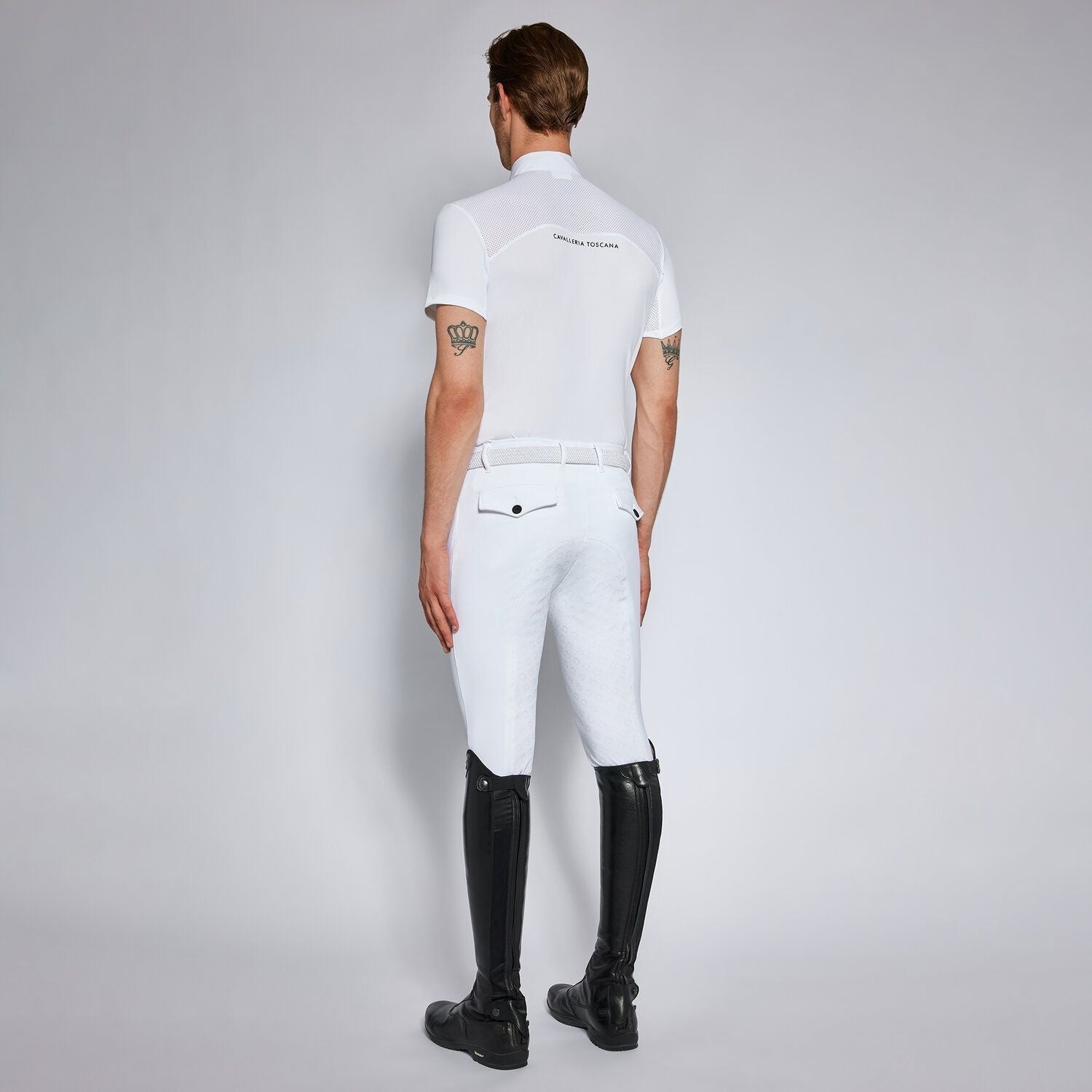 Cavalleria Toscana Heren Wedstrijd Polo Shirt Wedstrijdshirts - Maddelin Equestrian Cavalleria Toscana