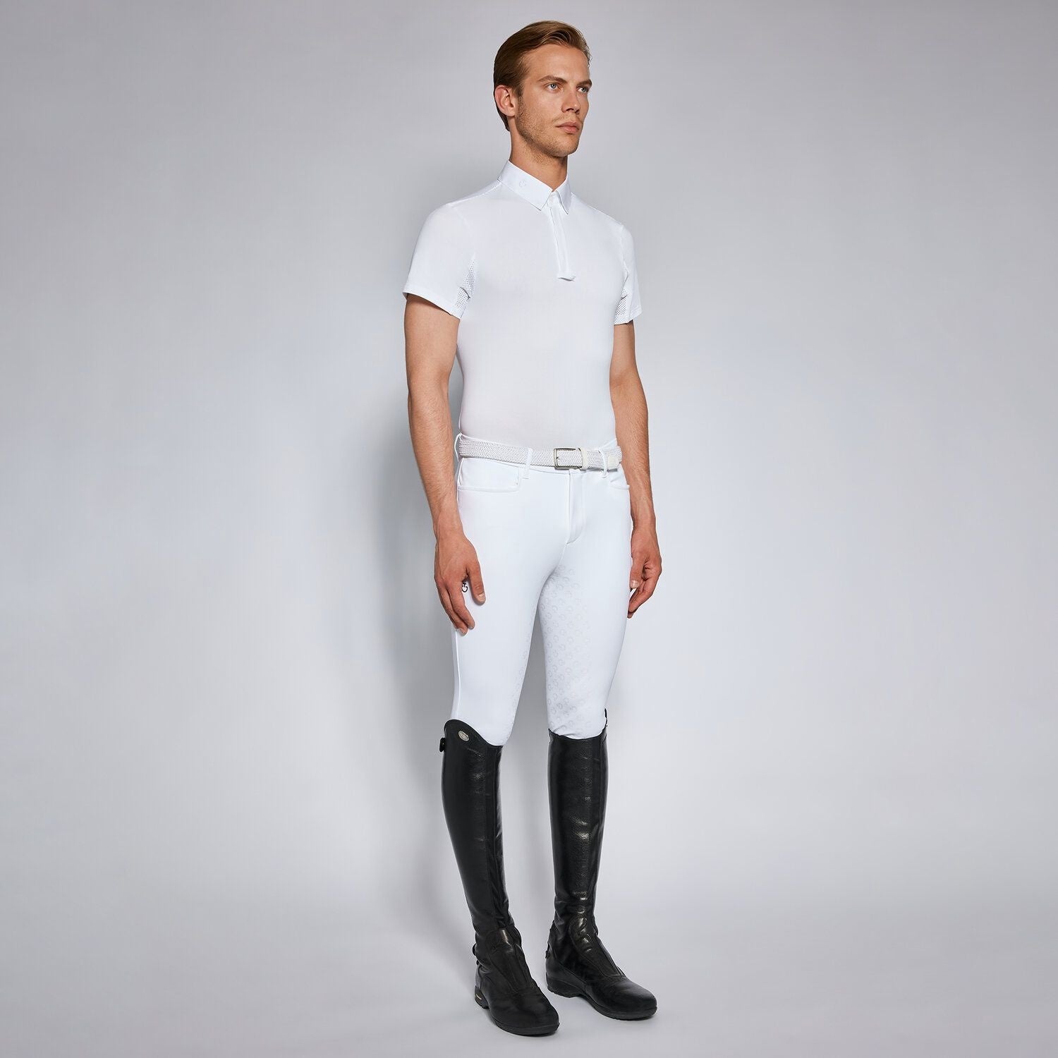 Cavalleria Toscana Heren Wedstrijd Polo Shirt Wedstrijdshirts - Maddelin Equestrian Cavalleria Toscana