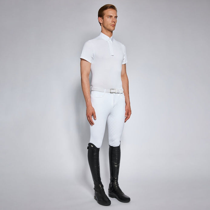 Cavalleria Toscana Heren Wedstrijd Polo Shirt Wedstrijdshirts - Maddelin Equestrian Cavalleria Toscana