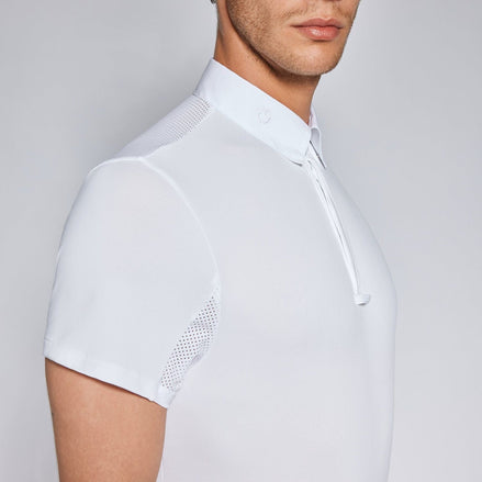 Cavalleria Toscana Heren Wedstrijd Polo Shirt Wedstrijdshirts - Maddelin Equestrian Cavalleria Toscana