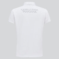 Cavalleria Toscana Jersey Button Wedstrijd Polo Boys Wedstrijdshirts - Maddelin Equestrian Cavalleria Toscana