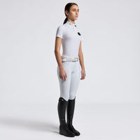 Cavalleria Toscana Jersey Wedstrijd Polo Short Sleeve Girls Wedstrijdshirts - Maddelin Equestrian Cavalleria Toscana