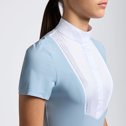 Cavalleria Toscana Jersey Wedstrijd Shirt S/S Bib Girls Wedstrijdshirts - Maddelin Equestrian Cavalleria Toscana