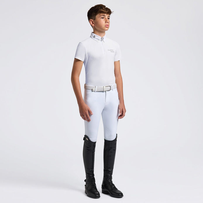 Cavalleria Toscana Jongens Wedstrijdshirt Wedstrijdshirts - Maddelin Equestrian Cavalleria Toscana