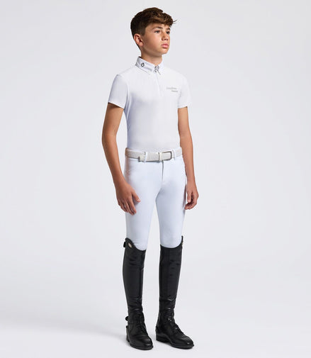 Cavalleria Toscana Jongens Wedstrijdshirt Wedstrijdshirts - Maddelin Equestrian Cavalleria Toscana
