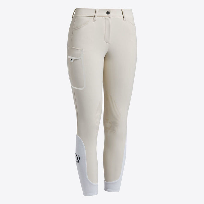 Cavalleria Toscana Jumping Cargo Rijbroek Knee Grip Meisjes FW24 Kids - Maddelin Equestrian Cavalleria Toscana