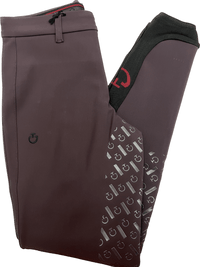 Cavalleria Toscana Kids CT Line System Rijbroek Dark Purple (3A00) Kids - Maddelin Equestrian Cavalleria Toscana