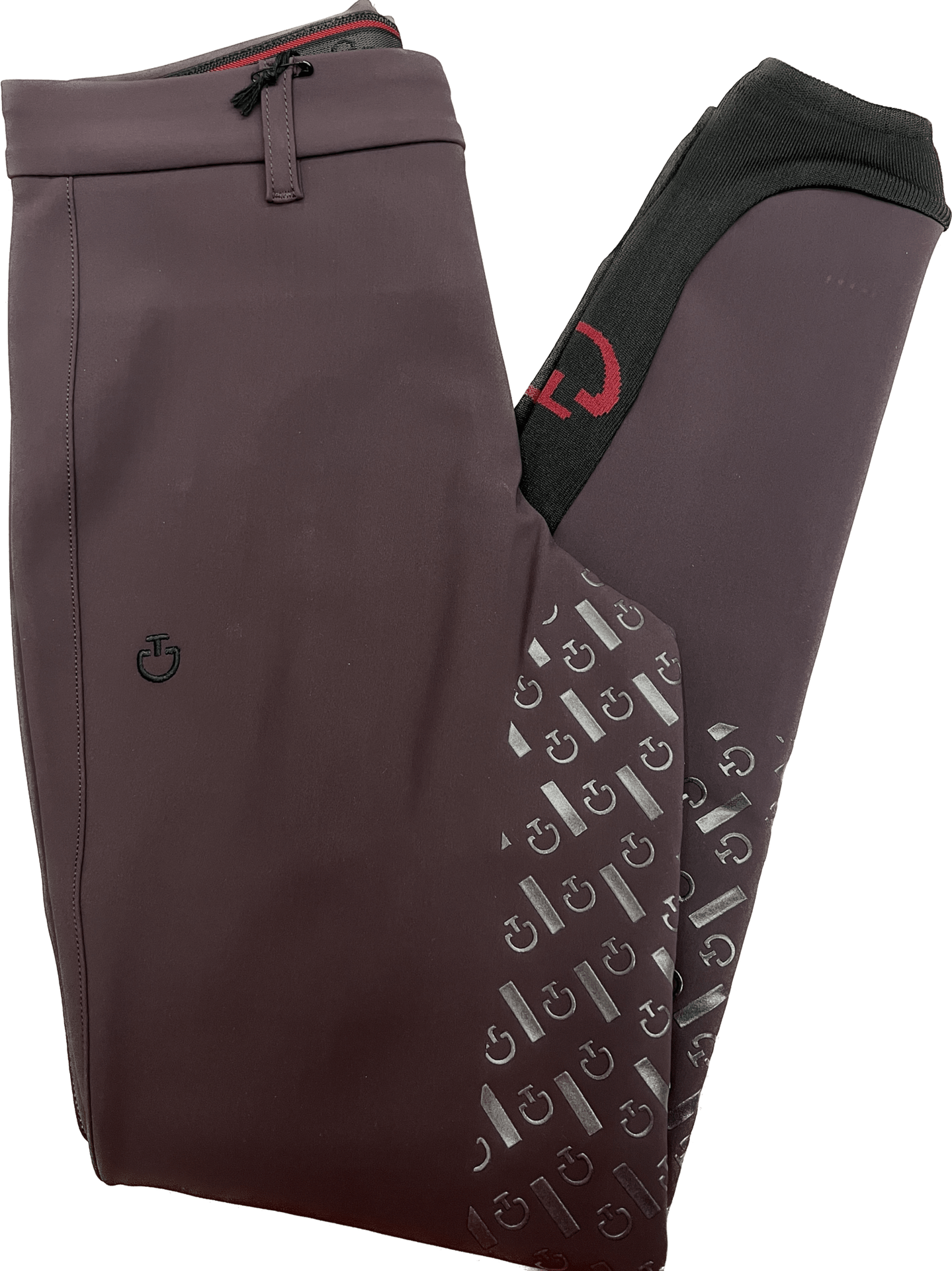 Cavalleria Toscana Kids CT Line System Rijbroek Dark Purple (3A00) Kids - Maddelin Equestrian Cavalleria Toscana