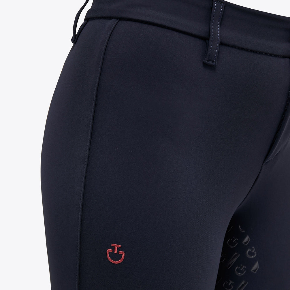 Cavalleria Toscana Kids CT Line System Rijbroek Dark Purple (3A00) Kids - Maddelin Equestrian Cavalleria Toscana