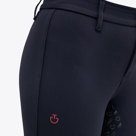 Cavalleria Toscana Kids CT Line System Rijbroek Dark Purple (3A00) Kids - Maddelin Equestrian Cavalleria Toscana