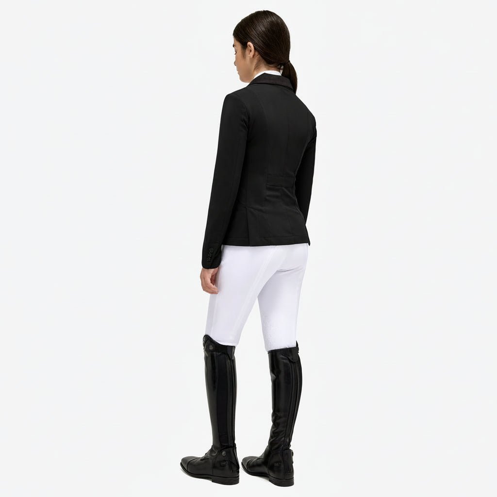 Cavalleria Toscana Meisjes Gp Young Rider Jas Dark Purple (3A00) Wedstrijdjassen - Maddelin Equestrian Cavalleria Toscana