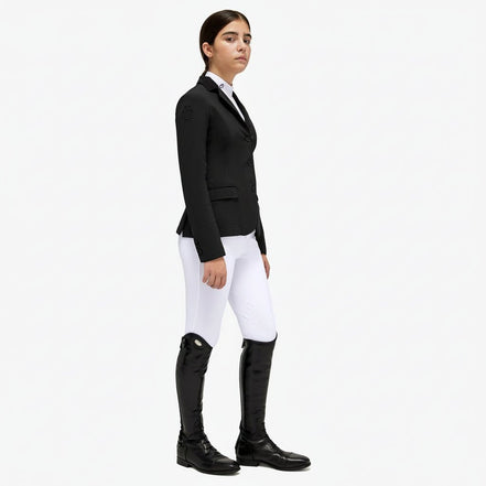 Cavalleria Toscana Meisjes Gp Young Rider Jas Dark Purple (3A00) Wedstrijdjassen - Maddelin Equestrian Cavalleria Toscana