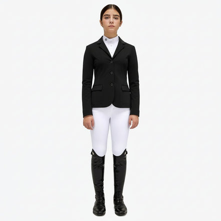 Cavalleria Toscana Meisjes Gp Young Rider Jas Dark Purple (3A00) Wedstrijdjassen - Maddelin Equestrian Cavalleria Toscana
