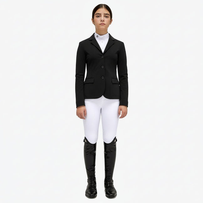 Cavalleria Toscana Meisjes Gp Young Rider Jas Dark Purple (3A00) Wedstrijdjassen - Maddelin Equestrian Cavalleria Toscana