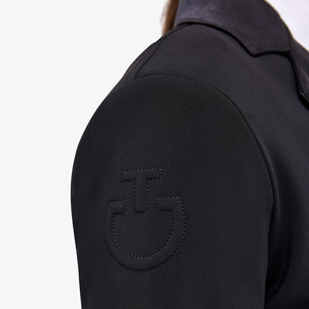 Cavalleria Toscana Meisjes Wedstrijdjas Black Wedstrijdjassen - Maddelin Equestrian Cavalleria Toscana